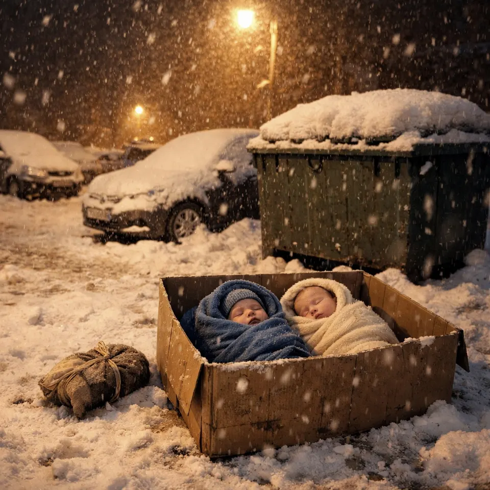 She Left Them in the Snow, Never Knowing Who They Would Become