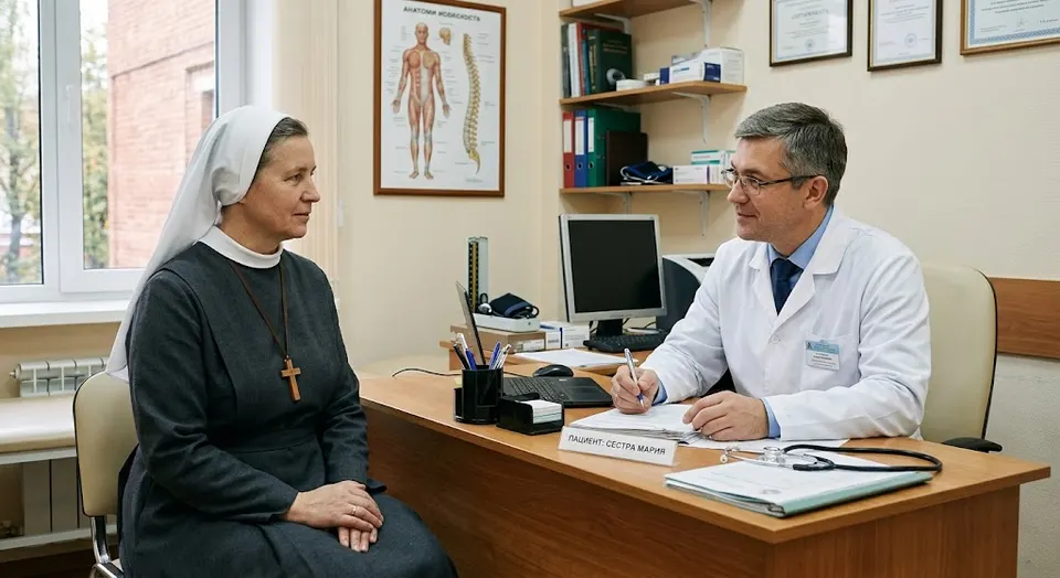 Як черниця Ізабелла прийшла до лікаря
