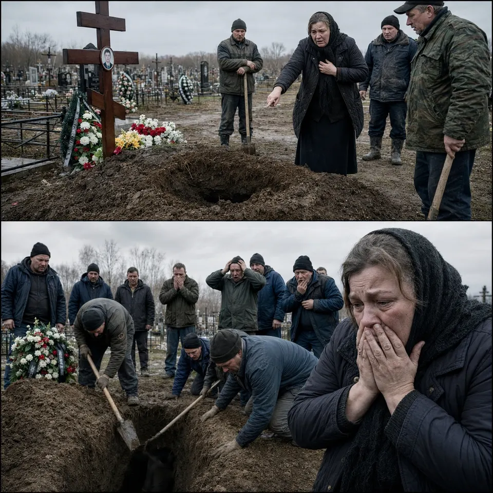 Через год после похорон мать заметила странный провал на могиле сына, и это привело к неожиданной находке