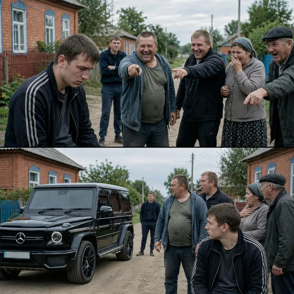 Мальчика считали чужим среди своих, но появление незнакомца на дорогой машине изменило всё