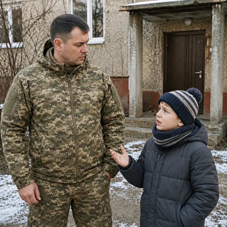 Син попросив батька не повертатися додому, і одна дитяча фраза змусила його насторожитися