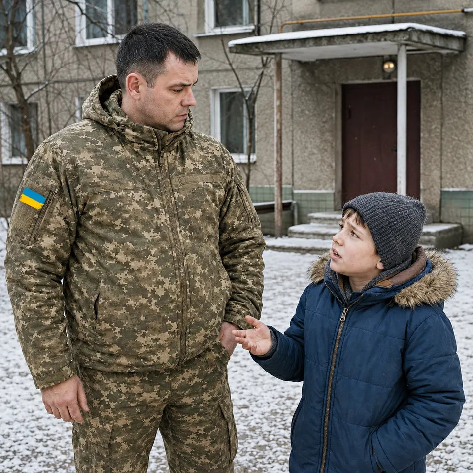 Син попросив батька не повертатися додому, і одна дитяча фраза змусила його насторожитися