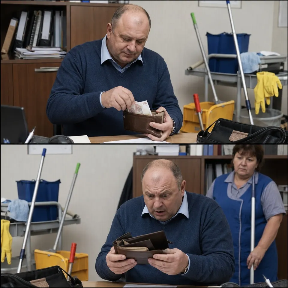 Начальник хотів непомітно допомогти прибиральниці грошима, але знайдена в її гаманці річ змінила всі його плани