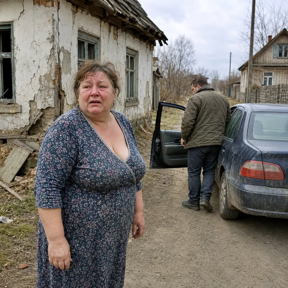На 63-річчя син залишив матір біля напівзруйнованого будинку в глухому селі, не підозрюючи, хто живе зовсім поруч