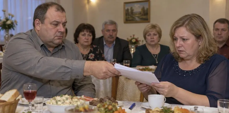 На семейном празднике муж дал Лене сутки на сборы, но, подписав бумаги о разводе, она спросила о его юристе