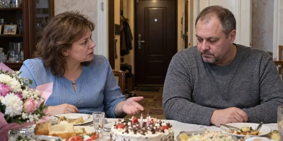 Чоловік узяв у мене гроші на сюрприз до дня народження, але за столом опинилися лише його рідня та друзі свекрухи