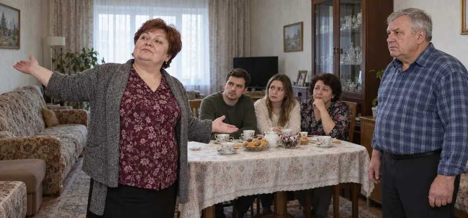 Встреча с родителями Светланы едва началась, а мать жениха уже обсуждала переезд беременной дочери в их квартиру