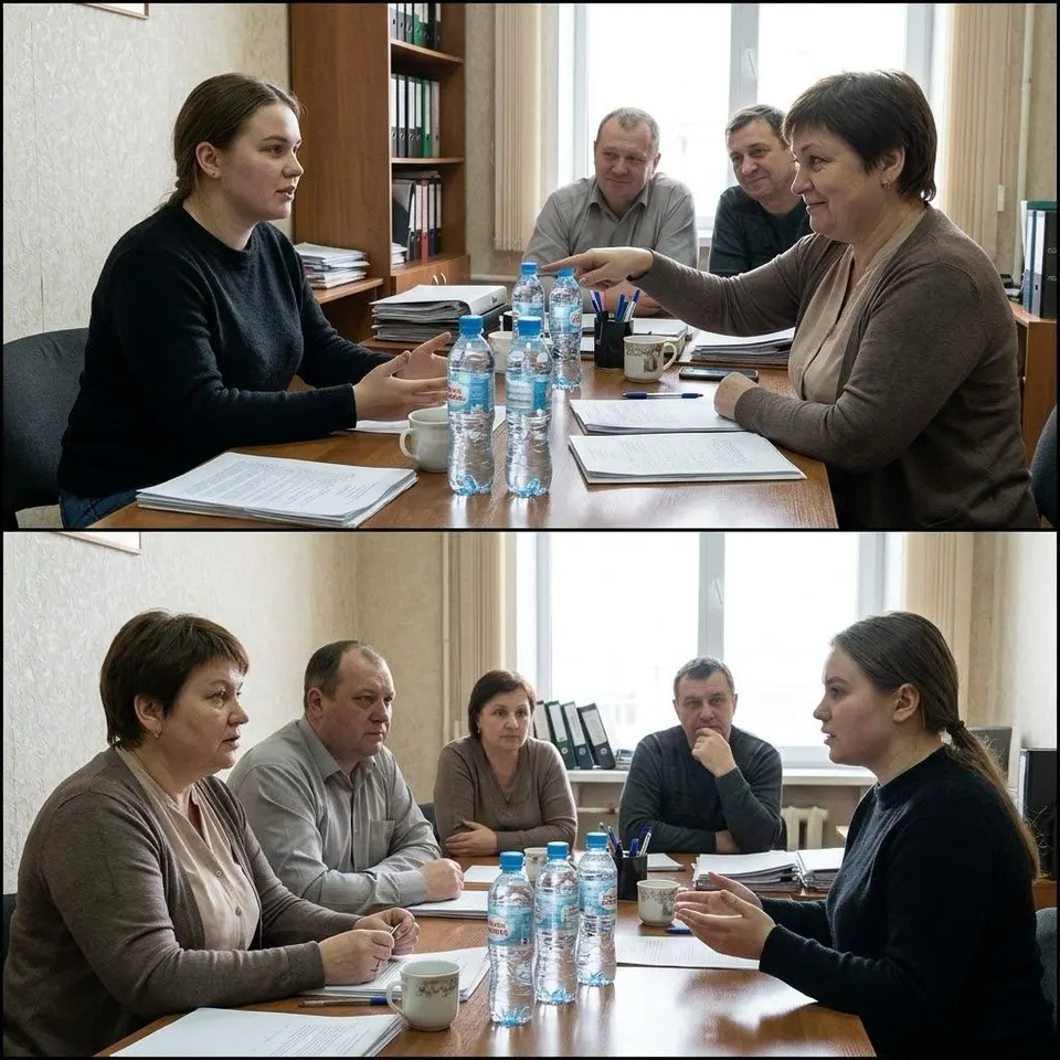 Александру принимают за неопытную стажёрку, но готовят для неё щедрое предложение и руководящую должность