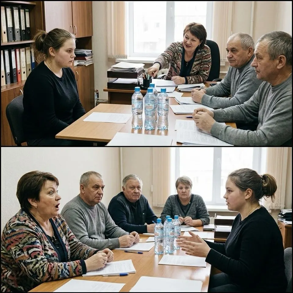 Олександру вважають недосвідченою стажеркою, але готують для неї щедру пропозицію та керівну посаду