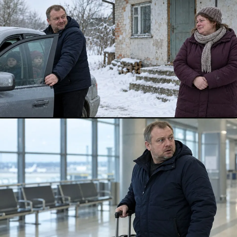 Чоловік залишив Ольгу на засніженій дачі й повіз дітей до іншої жінки на відпочинок, але дружина заздалегідь знала про поїздку