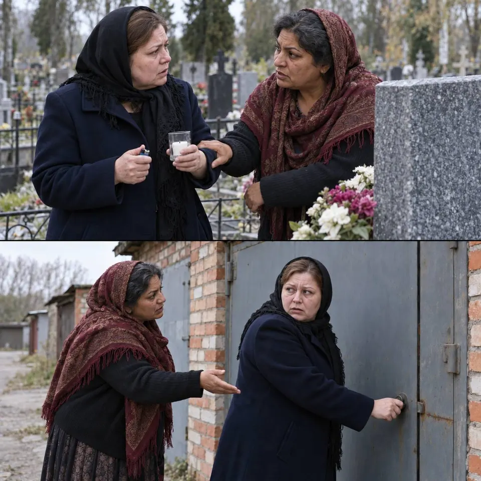 Лариса три года оплакивала мужа и платила его долги, но в годовщину пожара незнакомка у могилы вручила ей ключ от гаража