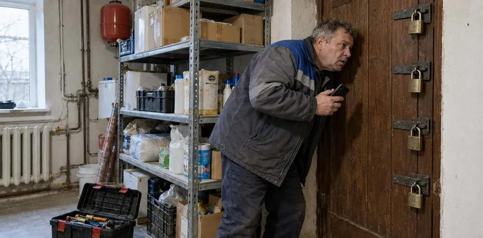 Я уверял мастера, что запертых комнат у нас нет, но после его сообщения из подвала вызвал полицию