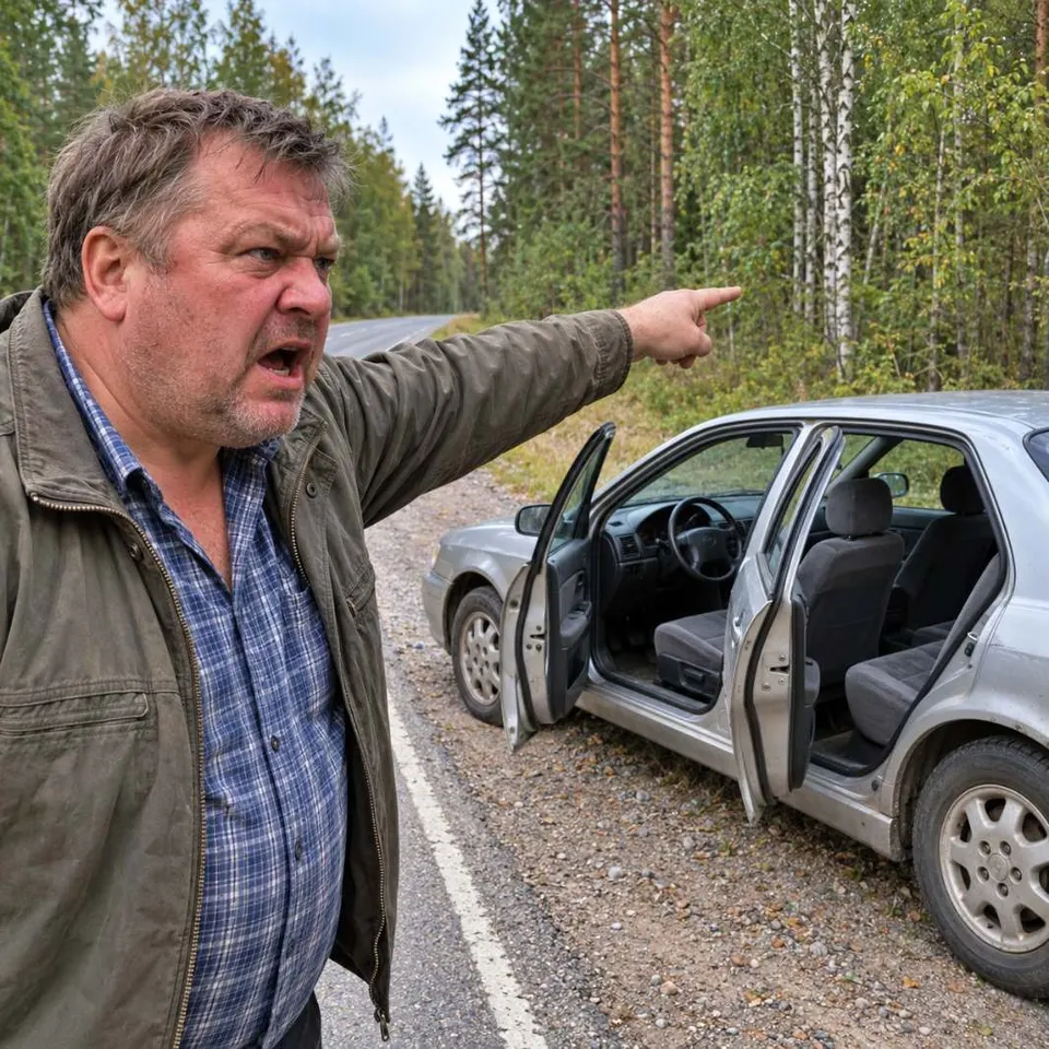 Муж высадил жену с дочерью на трассе после ссоры, но на ночной дороге они нашли помощь в доме у переезда