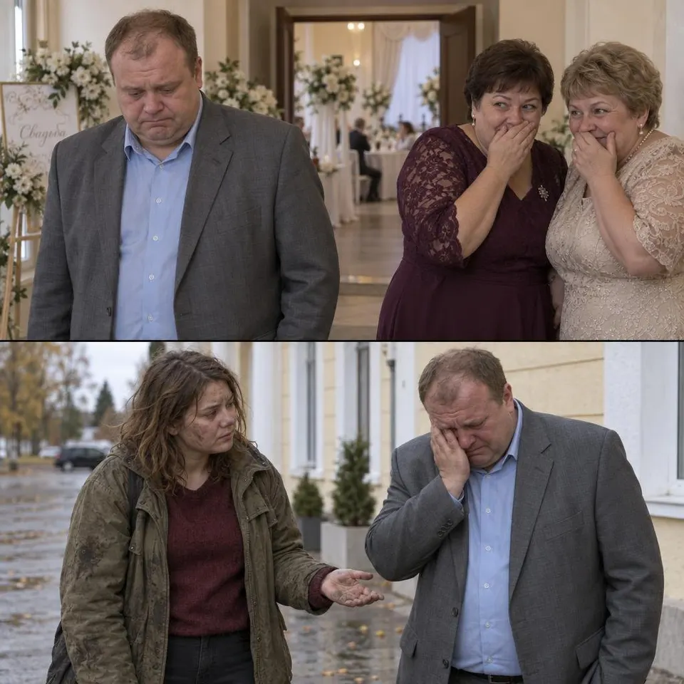 На свадьбе брата Виктору предстояла встреча с бывшей женой, но после жестоких слов родни его поддержала незнакомка