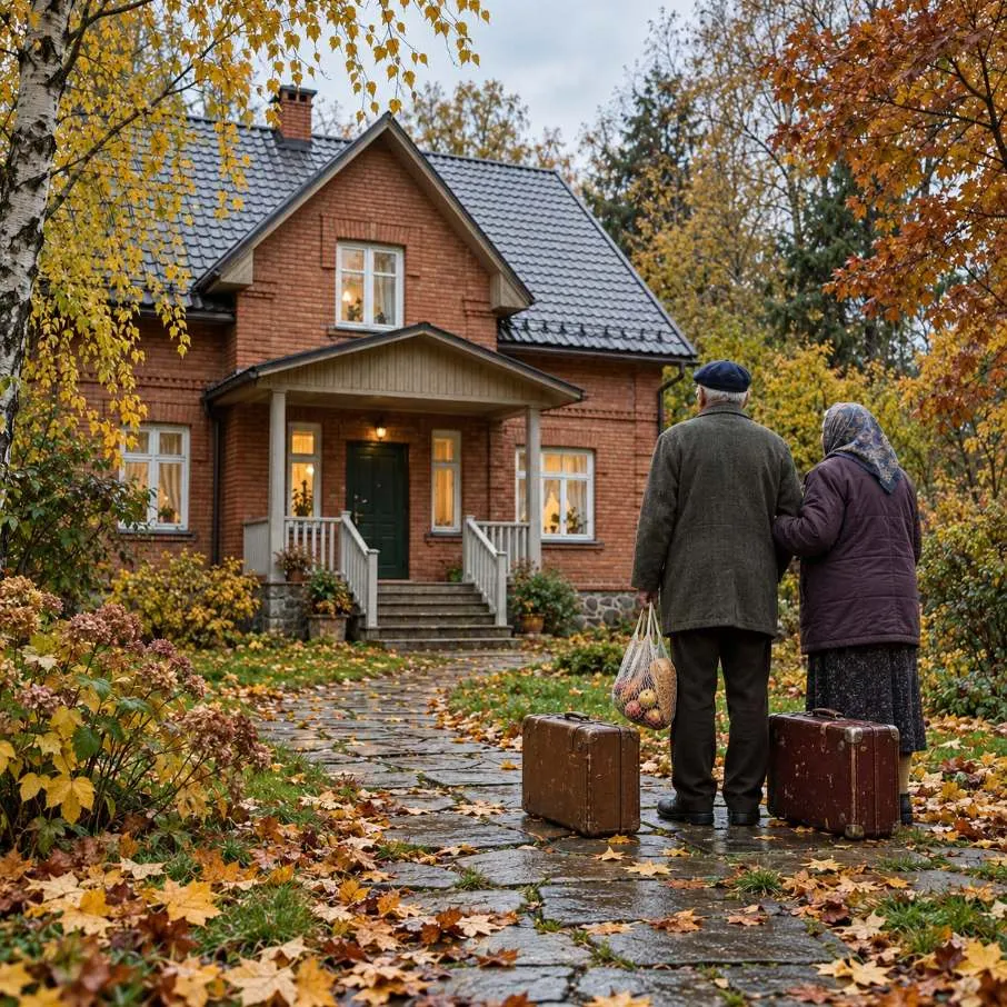 Валентина та Степан сказали трьом дітям, що залишилися без житла, а потім вирушили до них із валізою та сіткою