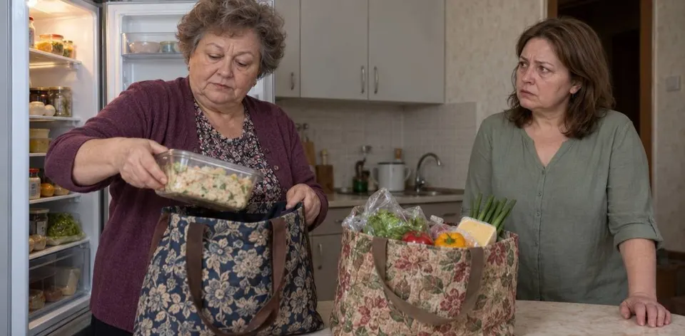 Свекруха почала виносити продукти з ювілею Марини, але з гостьової спальні вийшли